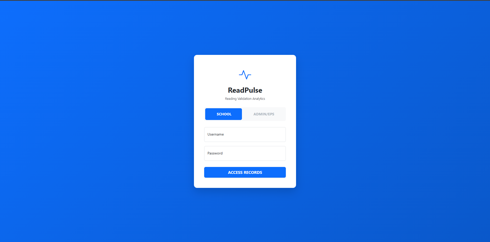 ReadPulse Login